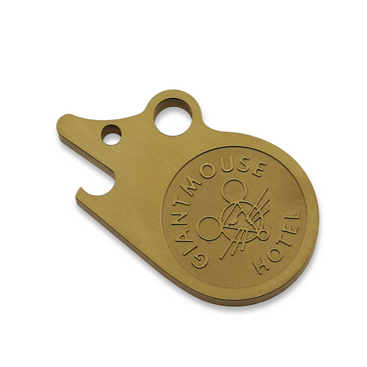 GiantMouse Hotel Key Fob Bottle Opener