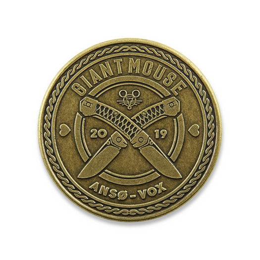 GiantMouse Shank Sharpeners Union 2019 Coin