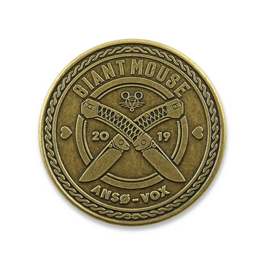 GiantMouse Shank Sharpeners Union 2019 Coin