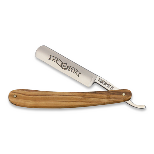Giesen & Forsthoff Straight Razor Olive Wood
