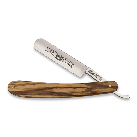 Giesen & Forsthoff Straight Razor Zebrano Wood