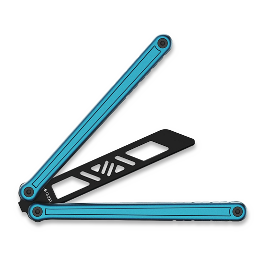 Balisong trainer Glidr Antarctic 2, blue moon