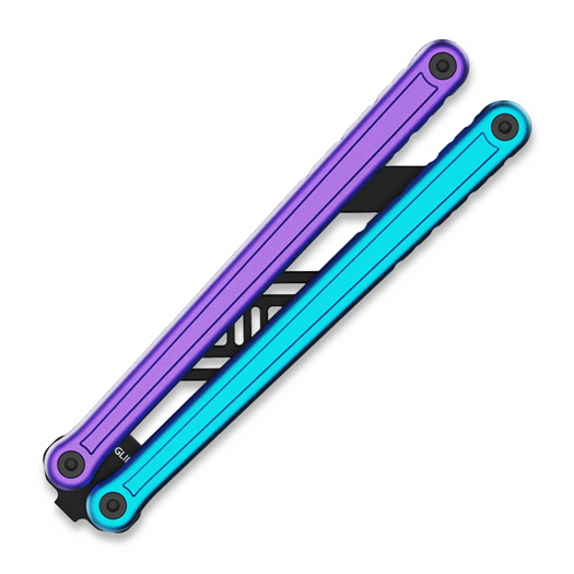 Тренировочный балисонг Glidr Antarctic 2, blurple
