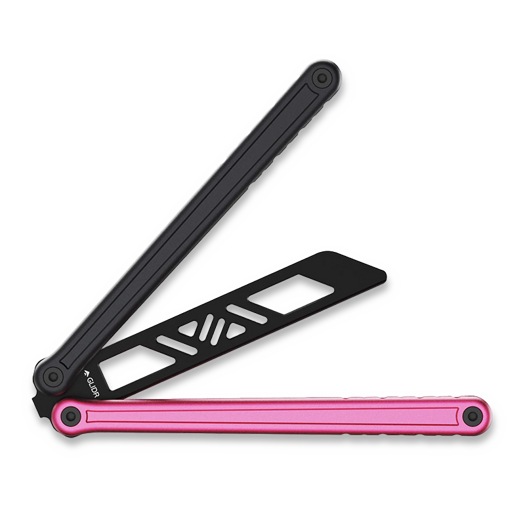 Glidr Antarctic 2 balisong trainer, dark rose