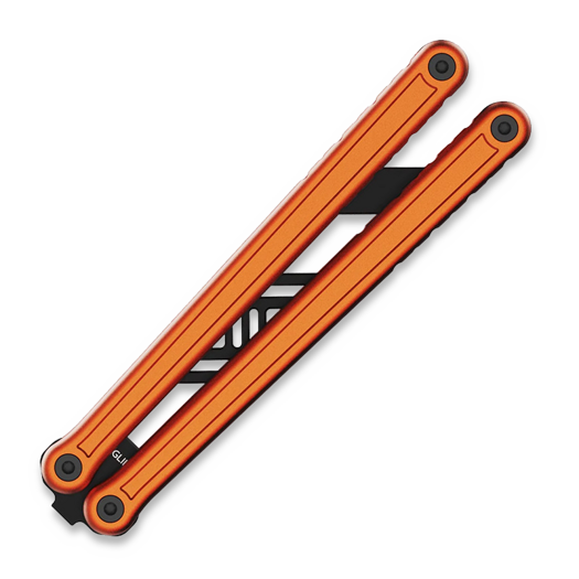 Тренировочный балисонг Glidr Antarctic 2, desert orange