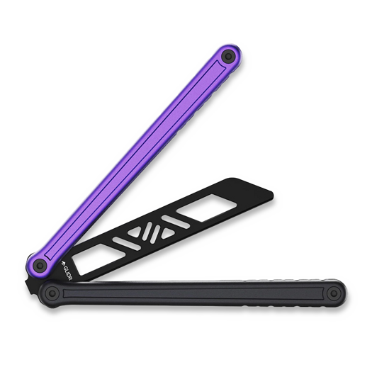 Navaja mariposa de entrenamiento Glidr Antarctic 2, purple rain