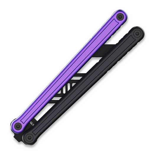 Balisong trainer Glidr Antarctic 2, purple rain