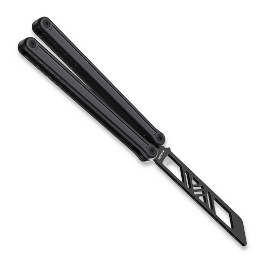 Glidr Antarctic 2 balisong trainer, rhino grey