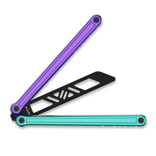 Balisong trainer Glidr Antarctic 2, tealberry