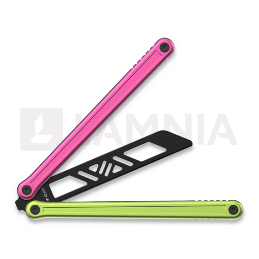 Glidr Antarctic balisong trainer, watermelon