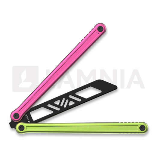 Glidr Antarctic balisong trainer, watermelon