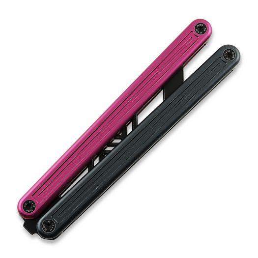Тренировочный балисонг Glidr Arctic 2 Tumbled, Dark Rose