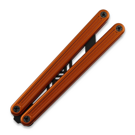 Balisong trainer Glidr Arctic 2 Tumbled, Desert Orange