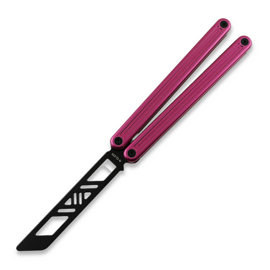 Glidr Arctic 2 Tumbled balisong trainer, Flamingo Pink
