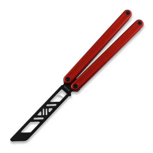 Glidr Arctic 2 Tumbled balisong trainer, Ruby