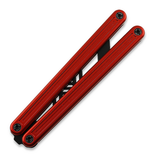 Balisong trainer Glidr Arctic 2 Tumbled, Ruby
