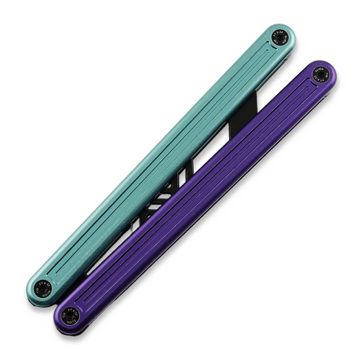 Тренировочный балисонг Glidr Arctic 2 Tumbled, Tealberry