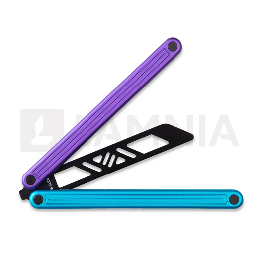 Glidr Arctic balisong trainer, blurple