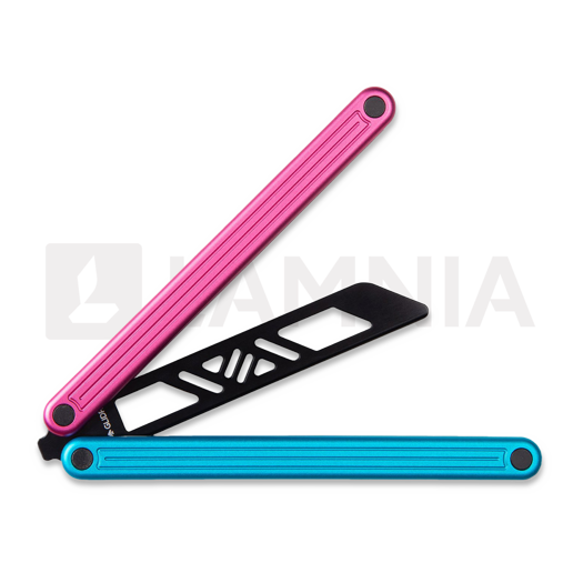 Glidr Arctic balisong träningsknivar, cotton candy