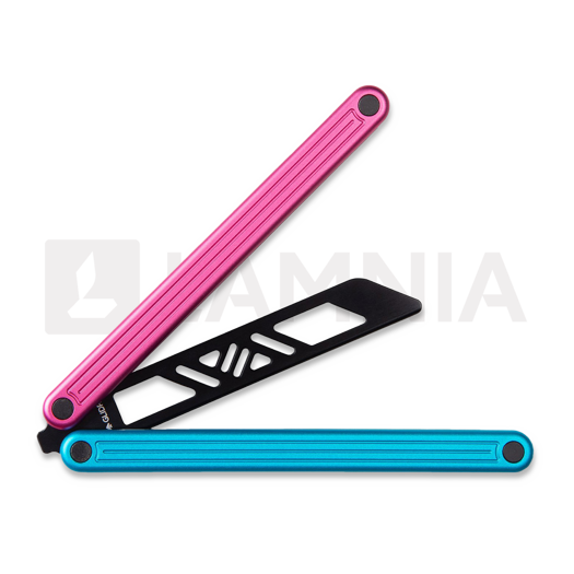 Glidr Arctic balisong trainer, cotton candy