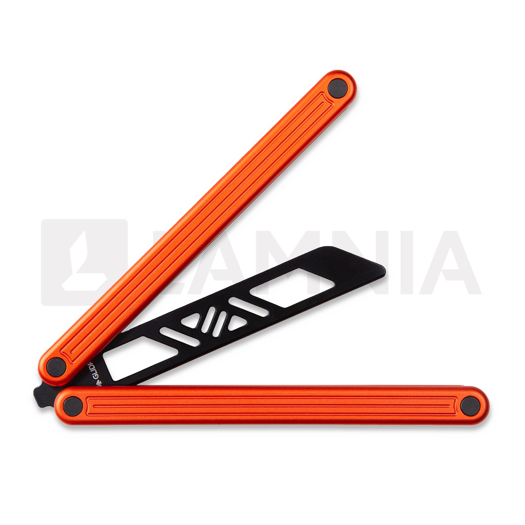 Glidr Arctic balisong trainer, desert orange