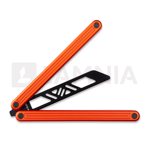 Glidr Arctic balisong trainer, desert orange