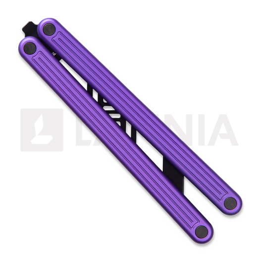 Glidr Arctic balisong trainer, dragon purple