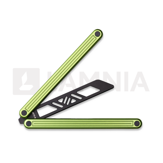 Navaja mariposa de entrenamiento Glidr Arctic, lime green