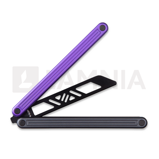 Balisong trainer Glidr Arctic, purple rain