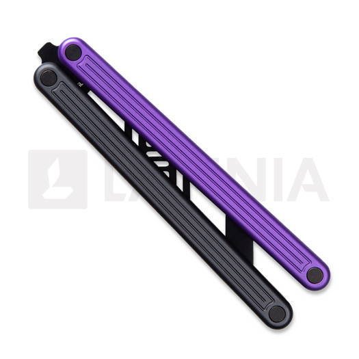 Balisong trainer Glidr Arctic, purple rain