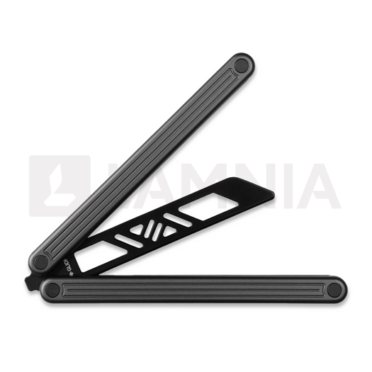 Coltello a farfalla per allenamento Glidr Arctic, rhino grey