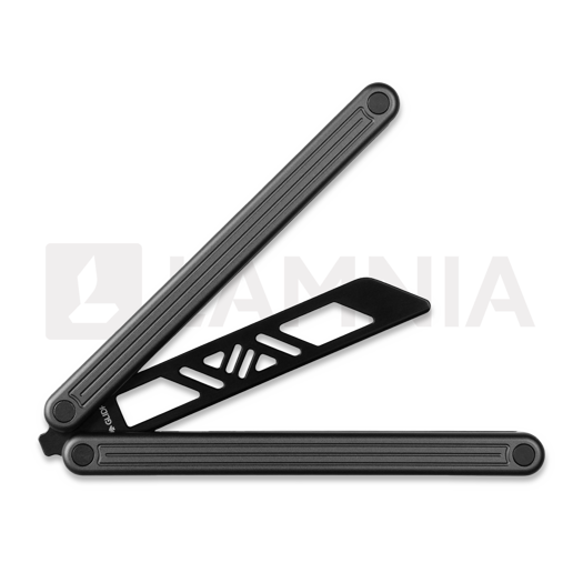 Glidr Arctic balisong trainer, rhino grey