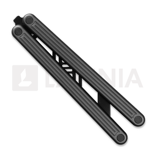 Glidr Arctic balisong trainer, rhino grey