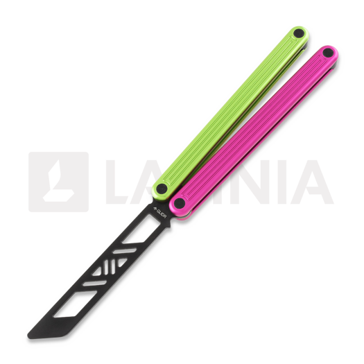 Glidr Arctic balisong trainer, watermelon