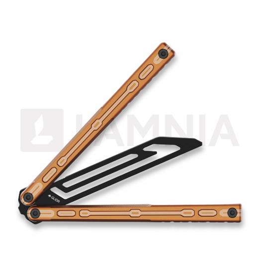 Balisong trainer Glidr Moab X Meridian Stonewashed, desert orange