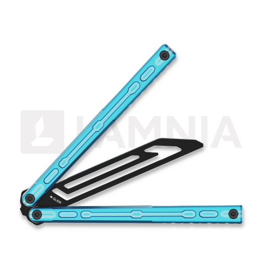 Balisong trainer Glidr Moab X Meridian Stonewashed, sky blue