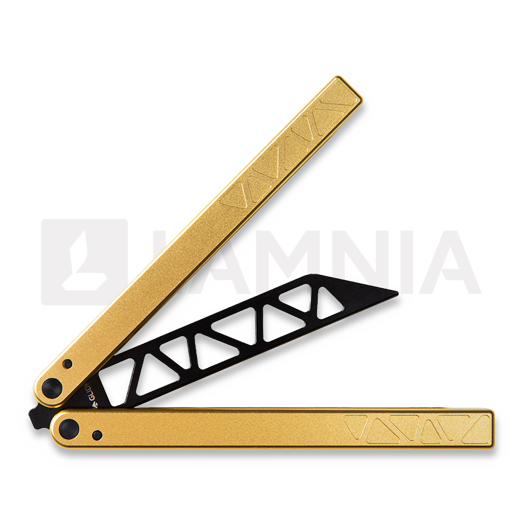 Glidr Original 2 balisong träningsknivar, aztec gold