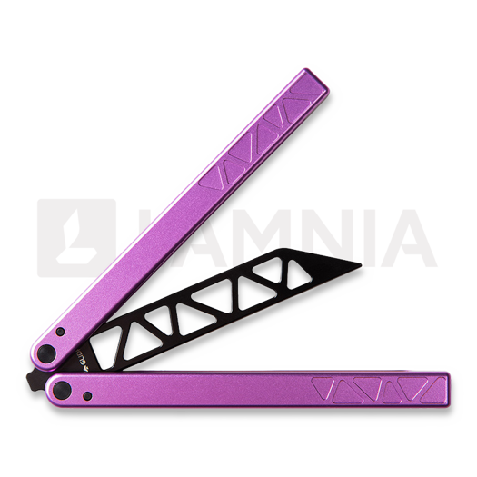 Glidr Original 2 balisong trainer, musk purple