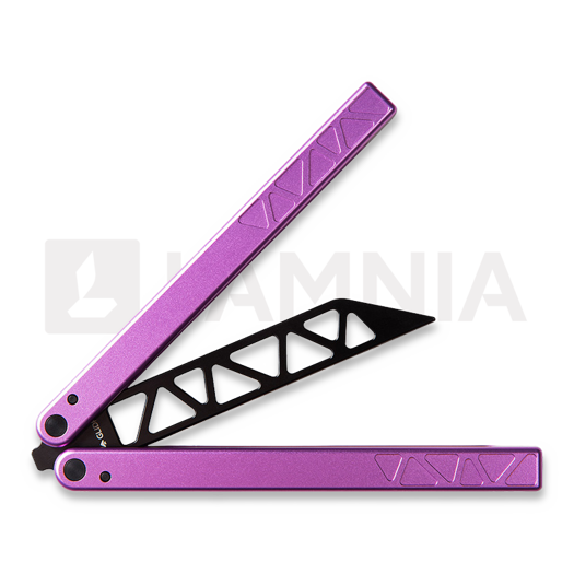 Glidr Original 2 balisong trainer, musk purple