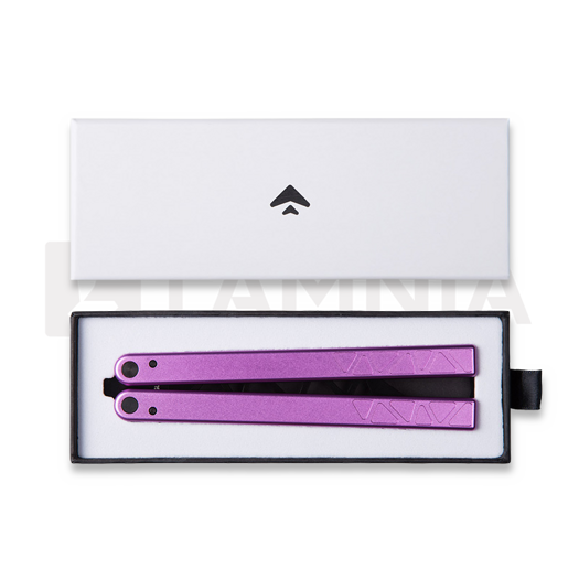 Glidr Original 2 balisong trainer, musk purple