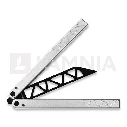 Glidr Original 2 balisong trainer, silver