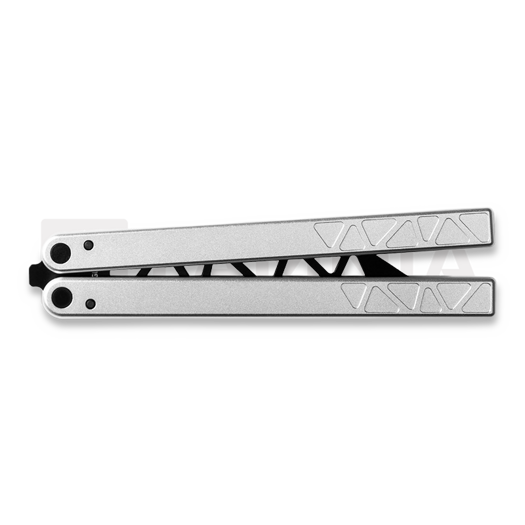 Glidr Original 2 balisong trainer, silver