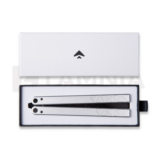 Glidr Original 2 balisong trainer, silver