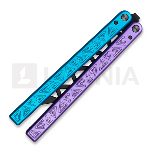 Glidr Original 4 Blurple balisong trainer