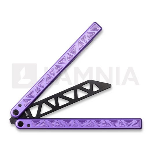 Coltello a farfalla per allenamento Glidr Original 4 Dragon Purple