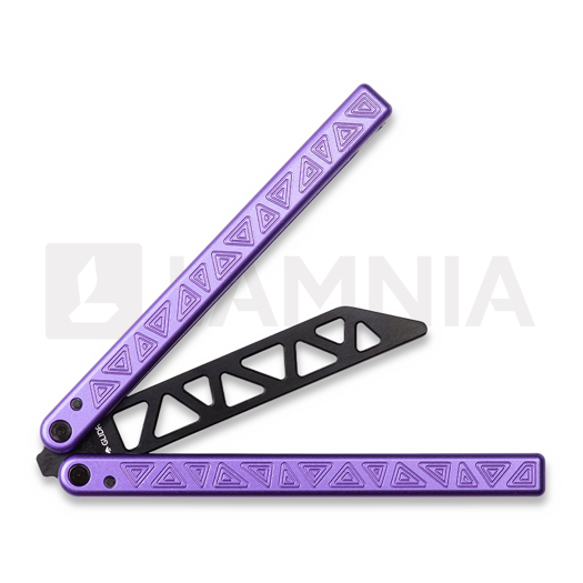 Glidr Original 4 Dragon Purple balisong trainer