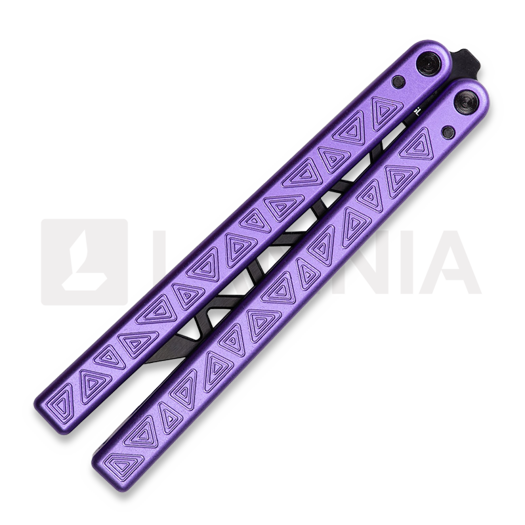 Glidr Original 4 Dragon Purple balisong trainer