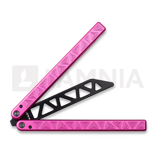 Coltello a farfalla per allenamento Glidr Original 4 Flamingo Pink