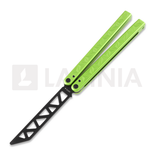 Glidr Original 4 Lime Green Bali-song Trainingsmesser
