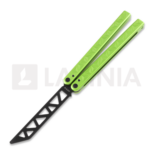 Glidr Original 4 Lime Green Bali-song Trainingsmesser